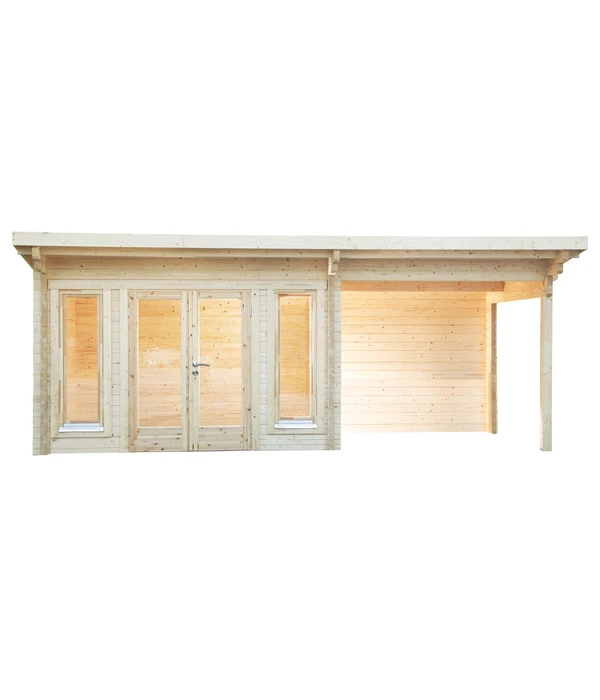 Wolff Finnhaus Gartenhaus Trondheim 70-B XL, Inkl. Lounge Rechts 3 Wolff Finnhaus Gartenhaus Trondheim 70-B XL, Inkl. Lounge Rechts