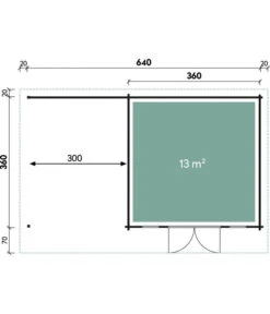 Wolff Finnhaus Gartenhaus Trondheim 70-B XL, Inkl. Lounge Links -Gardena Verkäufe 6931570 WE DE 001 FinnhausGartenhausTrondheim