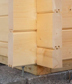 Wolff Finnhaus Gartenhaus Trondheim 70-D, Inkl. Lounge 300 Rechts, Ca. B770/H256/T450 Cm -Gardena Verkäufe 6931646 WE DE 003 FinnhausTr70DTuer