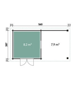 Wolff Finnhaus Gartenhaus WPC-Trend D+, Inkl. Lounge, Ca. B600/H251/T332 Cm 7 Wolff Finnhaus Gartenhaus WPC-Trend D+, Inkl. Lounge, Ca. B600/H251/T332 Cm -Gardena Verkäufe 6931729 WE DE 001 FinnhausWPCTrendmitLounge