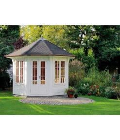 Wolff Finnhaus Pavillon Milano 3.0, Ca. B360,3/H330/T360,3 Cm -Gardena Verkäufe 6931901 WE MO 005 FinnhausGartenhaus