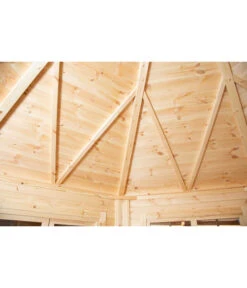 Wolff Finnhaus Pavillon Milano 3.5, Ca. B430,1/H346/T430,1 Cm -Gardena Verkäufe 6931927 WE DE 003 FinnhausGartenhaus