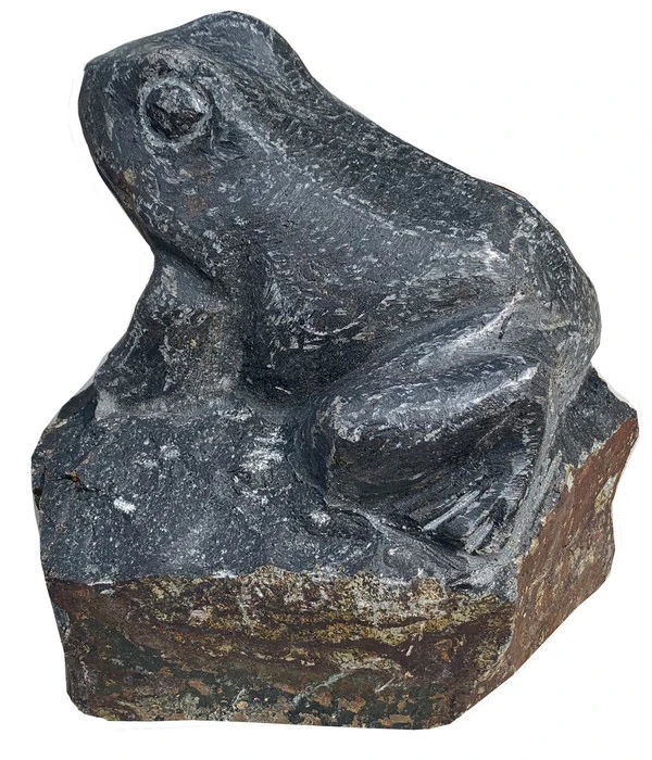 Dehner Basalt-Frosch, Ca. B22/H18/T22 Cm 3 Dehner Basalt-Frosch, Ca. B22/H18/T22 Cm