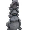 Stein-Frosch Trio, Ca. H46 Cm -Gardena Verkäufe 6944342 WE FS 001 SteinFroschTriocaH46cm