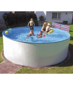 Summer Fun Aufstellbecken-Set, Basic Pro, Rund