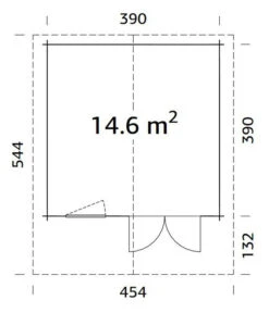 Palmako Gartenhaus Britta -Gardena Verkäufe 6974166 WE BG 001 PalmakoGartenhausBritta