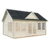 Palmako Gartenhaus Claudia, Ca. B574/H363/T424 Cm -Gardena Verkäufe 6975684 WE FS 001 BlockbohlenhausClaudiaNatur
