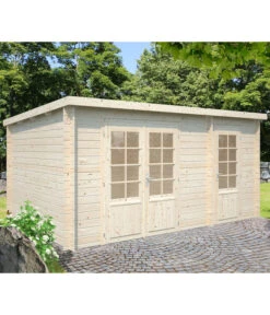 Palmako Gartenhaus Ella, Ca. B477/H214/T340 Cm -Gardena Verkäufe 6976179 WE MO 001 BBHEllaNatur