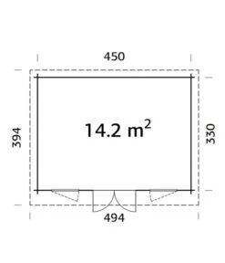 Palmako Gartenhaus Lisa 7 Palmako Gartenhaus Lisa -Gardena Verkäufe 6976575 WE BG 001 PalmakoGartenhausLisa