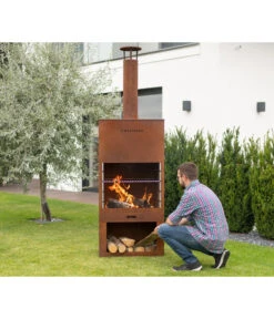 Westmann Grillkamin, Ca. B41/H229/T70 Cm -Gardena Verkäufe 6992267 WE MO 003 GrillkaminTerrassenofen