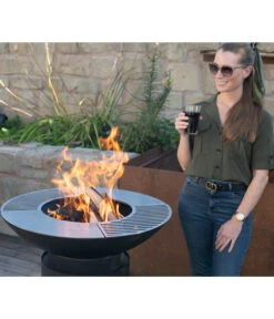 Westmann Grill, Ca. B75/H94/T75 Cm -Gardena Verkäufe 6992549 WE MO 002 GrillMitFeuerschale