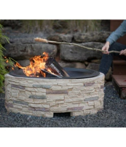 Westmann Feuerstelle, Ca. B90/H54/T90 Cm -Gardena Verkäufe 6992572 WE MO 002 FeuerschaleMGitter90cm