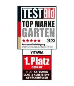 Vitavia Minigewächshaus Merlin, Ca. B80/H106,50/T111 Cm 37 Vitavia Minigewächshaus Merlin, Ca. B80/H106,50/T111 Cm -Gardena Verkäufe Siegel VitaviaGlasundKunststoffgewaechshauser