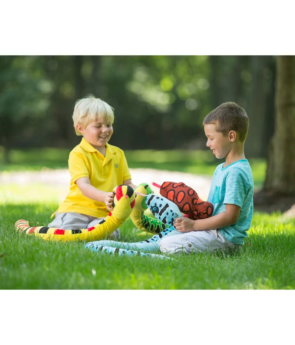 WILD REPUBLIC® Stofftier Schlange Burmesische Python 4 WILD REPUBLIC® Stofftier Schlange Burmesische Python – Bild 2